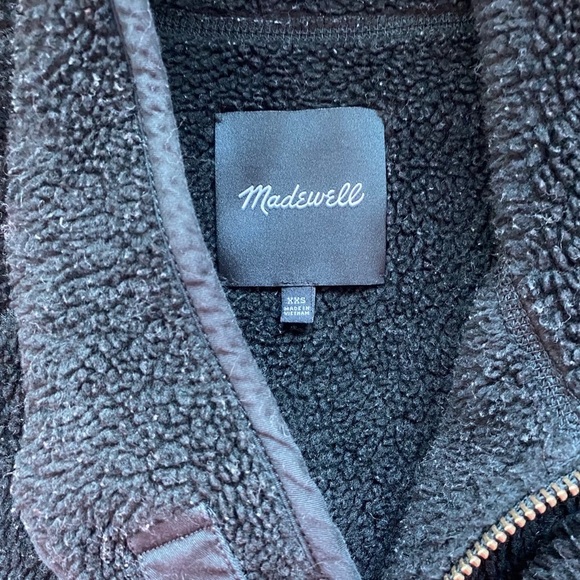 madewell sherpa city grid coat - Picture 12 of 12